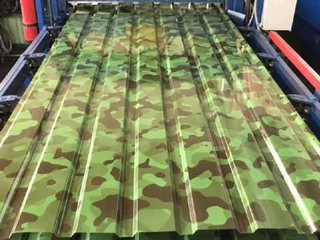 Профлист НС44 0.5 мм Камуфляж 1 - в «Монолит-Металлопрокат».