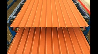 Профлист МП35 1 мм RAL 8004 Терракота
