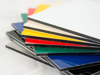 Алюминиевая композитная плита АКП 4 мм1220х4000 мм черная 0 - в «Монолит-Металлопрокат».