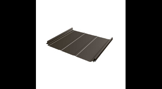 Фальцевая кровля Кликфальц Pro Line Grand Line 0,5 Quarzit PRO Matt RR 32 Темно-Коричневый