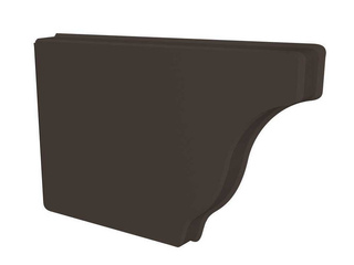 Заглушка желоба левая Vortex Lite Matt 130мм RR 32