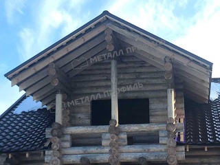 Металлочерепица Металл-Профиль Монтерроса-XL 0,5 PURETAN® RR 32 Темно-коричневый 6 - в «Монолит-Металлопрокат».