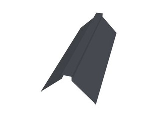 Планка конька плоского 175х50х175 0,5 Quarzit Pro Matt RR 32 темно-коричневый 0 - в «Монолит-Металлопрокат».