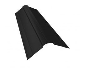 Планка конька фигурного 150x150 0,5 PurPro Matt 275 RR 32 темно-коричневый 0 - в «Монолит-Металлопрокат».