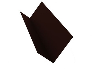 Планка примыкания 90х140 0,45 Drap ST RR 32 темно-коричневый 0 - в «Монолит-Металлопрокат».