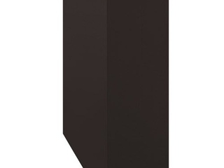 Кожух на трубу скатный д600/ш500/в1-1100/в2-1500 0,5 GreenCoat Pural BT, matt с пленкой RR 32 темно-коричневый (RAL 8019 серо-коричневый) 0 - в «Монолит-Металлопрокат».