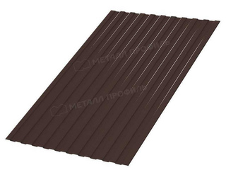 Профлист Металл Профиль C8 0.5 PURMAN® RR 32 Темно-коричневый B